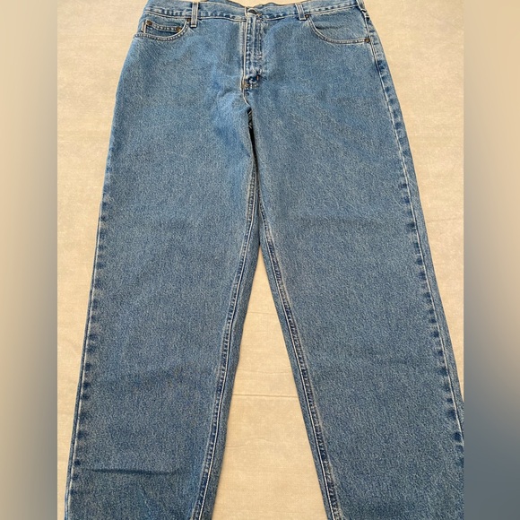 Carhartt B17 STW Relaxed Fit Tapered Leg Mens Jeans- 42x30- Light Wash -NEW - Picture 3 of 9